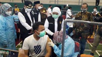 Sinergitas dan Kolaborasi Kunci Sukses Percepatan Vaksinasi di Jatim
