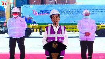 Jatim Penyumbang Tetinggi Pelepasan Merdeka Ekspor Pertanian 2021