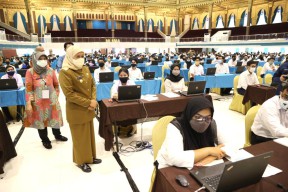 Tes CPNS dan PPPK Pemprov Jatim Dimulai