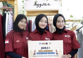 Tim Ayysee Untag Surabaya Rebut Juara 1 KMI Expo XII 2021