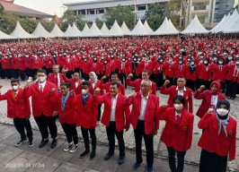 Setelah Jalani PKKMB, UNTAG Surabaya Kuhkan 3.489 Mahasiswa Baru
