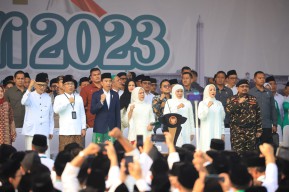 Apel Hari Santri 2023, Presiden: Santri Pilar Kekuatan Bangsa, Terbukti Sejak Zaman Perjuangan