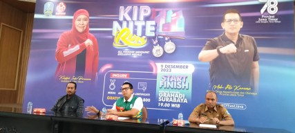Dispora Jatim Gelar 'KIP Nite Run'