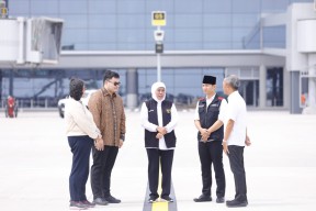 Gubernur Khofifah Pastikan Kesiapan Operasional Bandara Internasional Dhoho