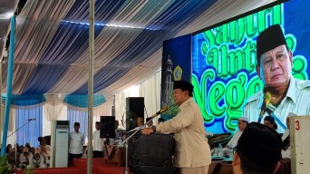 Prabowo Subianto Dinobatkan Sebagai Sahabat Santri Indonesia