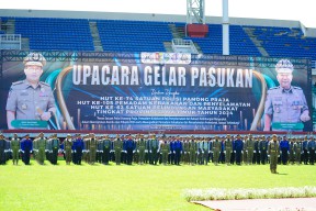 Di HUT Satpol PP, Satlinmas, dan Damkar 2024, Pj. Gubernur Adhy: Kedepankan Sikap Profesional dan Humanis