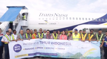 Maskapai TransNusa Singgahi Ambon