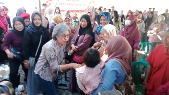 Halal Bihalal, Anggota DPR RI Indah Kurnia Ajak Konstituen Edukasi tentang Pinjaman Online