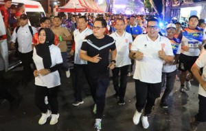 Lepas 5.000 Peserta Soma Night Run, Pj. Gubernur Adhy: Gaungkan Gaya Hidup Sehat dengan Angkat Kearifan Lokal