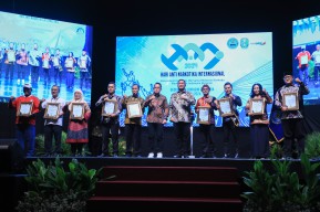 Hadiri Peringatan Hari Anti Narkotika Internasional, Pj Gubernur Adhy Ajak Perangi Narkoba dengan Prinsip Kasih Sayang