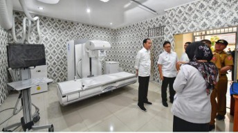 Presiden Joko Widodo Kunjungi RSUD Alimuddin Umar di Lampung Barat