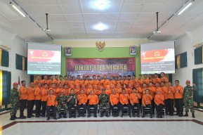 BPBD Jatim Gelar Diklat Bela Negara Bersama Rindam V/Brawijaya untuk Tingkatkan Disiplin dan Jiwa Korsa Pegawai