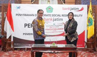 Dukung Kemajuan UMKM, Bank Jatim Salurkan CSR Ke Pemkab Pamekasan