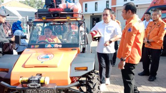 Peresmian Taman Edukasi Bencana BPBD Jatim, Pj. Gubernur Adhy Karyono Ajak Masyarakat Tingkatkan Kesiapsiagaan