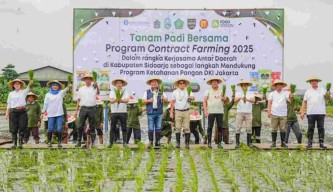 Jakarta Perkuat Ketahanan Pangan, Gandeng Sidoarjo sebagai Mitra Strategis