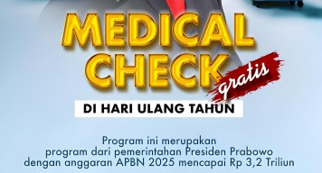 Presiden Prabowo Instruksikan Pelaksanaan Cek Kesehatan Gratis Mulai 10 Februari
