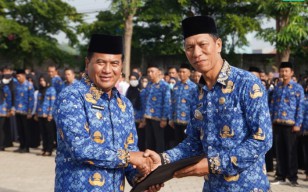 Pj. Bupati Pasuruan Tekankan Optimalisasi Potensi Daerah dalam Apel Pagi Bersama
