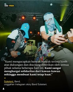 Band Punk Sukatani Minta Maaf dan Tarik Lagu 'Bayar Bayar Bayar'
