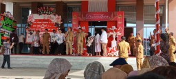 Gubernur dan Wagub Definitif Disambut di Kantor Gubernur Maluku