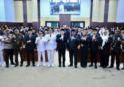 Serah Terima Jabatan Bupati Pasuruan, Sekdaprov Jatim Tekankan Penyusunan RPJMD