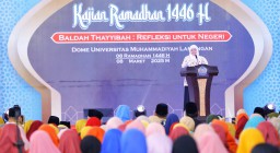 Khofifah Apresiasi Kajian Ramadan Muhammadiyah Jatim: Konsolidasi Pemikiran Menuju Indonesia Emas 2045