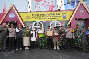 Forkopimda Mojokerto Raya Memastikan Kesiapan Pengamanan Tahun Baru 2024