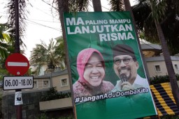 Wow! Beredar Baliho Risma Berdampingan dengan Machfud Arifin