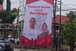Bawaslu: Foto Bu Risma Boleh Dipasang di APK Eri Cahyadi