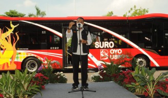 Suroboyo Bus Kini Pembayarannya juga Bisa Pakai Elektronik