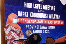 High Level Meeting Bahas TPID Jatim 2020