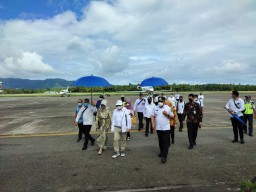 Dua Menteri Tinjau  Ambon New Port dan Pelabuhan Terintegrasi