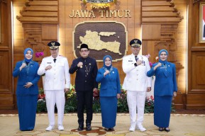 Penjabat Gubernur Jawa Timur Lantik Pj Walikota Malang dan Pj Bupati Magetan
