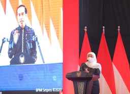 Serahkan DIPA dan TKDD Tahun 2021