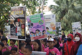 Peringatan Hari Anak Nasional 2024 di Surabaya Dirayakan dengan Kegiatan Positif dan Kreatif