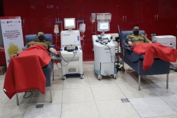 Ribuan Kantong Plasma Konvalesen Disalurkan PMI Surabaya