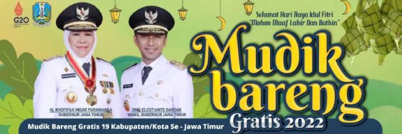 Sediakan Mudik Gratis Rute Jakarta-Jatim dengan Total 10 Armada Bus