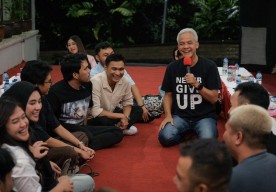 Ngobrol Bareng Ganjar, Para Influencer Sampaikan Berbagai Gagasan