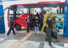Manjakan Penumpang, BRT Trans Jateng Purworejo-Magelang Diberangkatkan dari Terminal Tipe B Kutoarjo