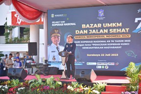 Semarak Harkopnas ke-76, Wali Kota Eri Cahyadi Ajak Koperasi Entas Kemiskinan