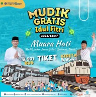 Mudik Gratis, Pemdaprov Jabar Siapkan 6.500 tiket bus dan 5.954 tiket kereta api