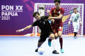 Jatim Nyaris Kalah Penyisihan Futsal PON XX