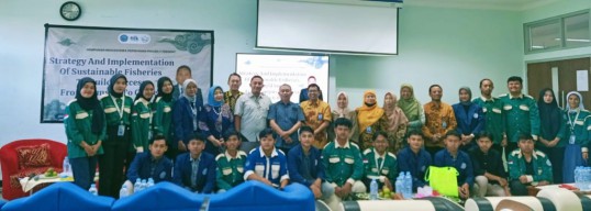 Sukses Gelar Kuliah Tamu, Himpunan Mahasiswa Perikanan UHT Bahas Perikanan Berkelanjutan di Era 6.0