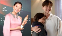 Kim Hee Ae Tersenyum Bangga