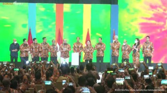 Buka Munas HIMPI, Presiden Minta Pengusaha Bangun Kepercayaan