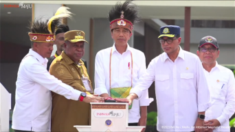 Presiden Harap Bandara Siboru dan Douw Aturure Mudahkan Aksesibilitas di Tanah Papua