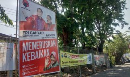 Bawaslu Tolak Gugatan MA soal Foto Risma di APK Eri Cahyadi