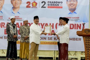Dukungan Massif dari Tokoh Madin di Kabupaten Jember untuk Paslon 02 Prabowo-Gibran