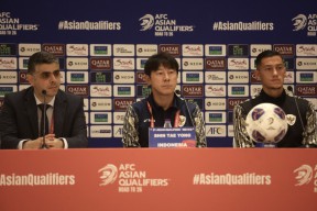 Pelatih Timnas Indonesia, Shin Tae-yong, Optimistis Menatap Laga Perdana Babak Ketiga Kualifikasi Piala Dunia 2026