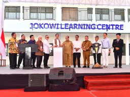 Presiden Jokowi Resmikan Gedung Jokowi Learning Center (JLC) di Lampung Selatan
