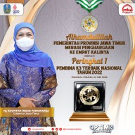 Jatim Raih Penghargaan Peringkat Pertama Pembina K3 Terbaik Nasional